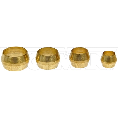 Dorman 0187 025 0312 0375 Inside Diameter Brass Pack Of 4 785-318D